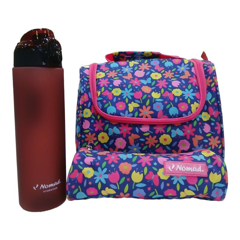 نوماد - مجموعة العودة إلى المدرسة 3 في 1 - الزهور