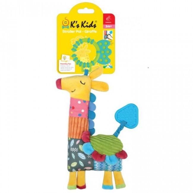 كيز كيدز - علاقة لعربة الاطفال شكل زرافة
