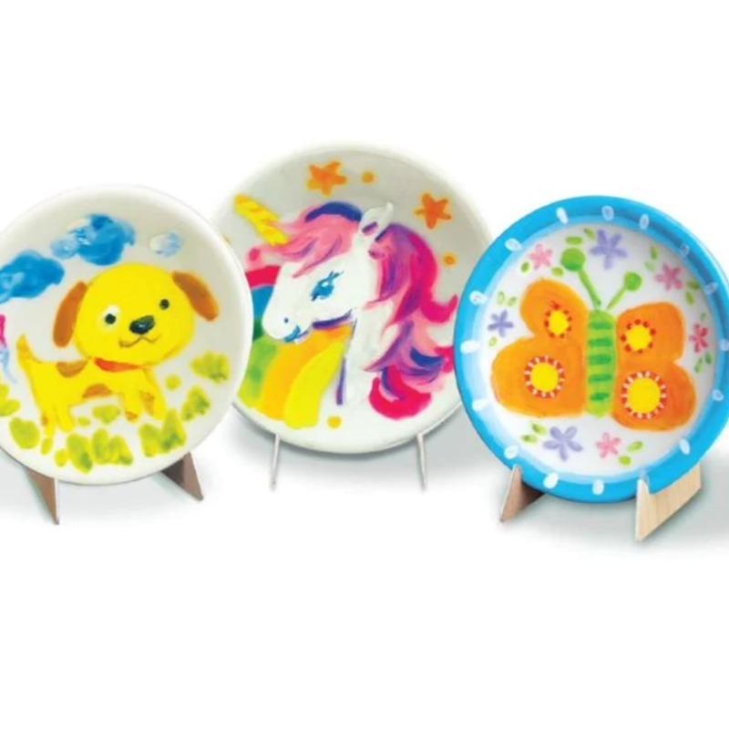 4M Little Craft Mini Plate Painting Kit