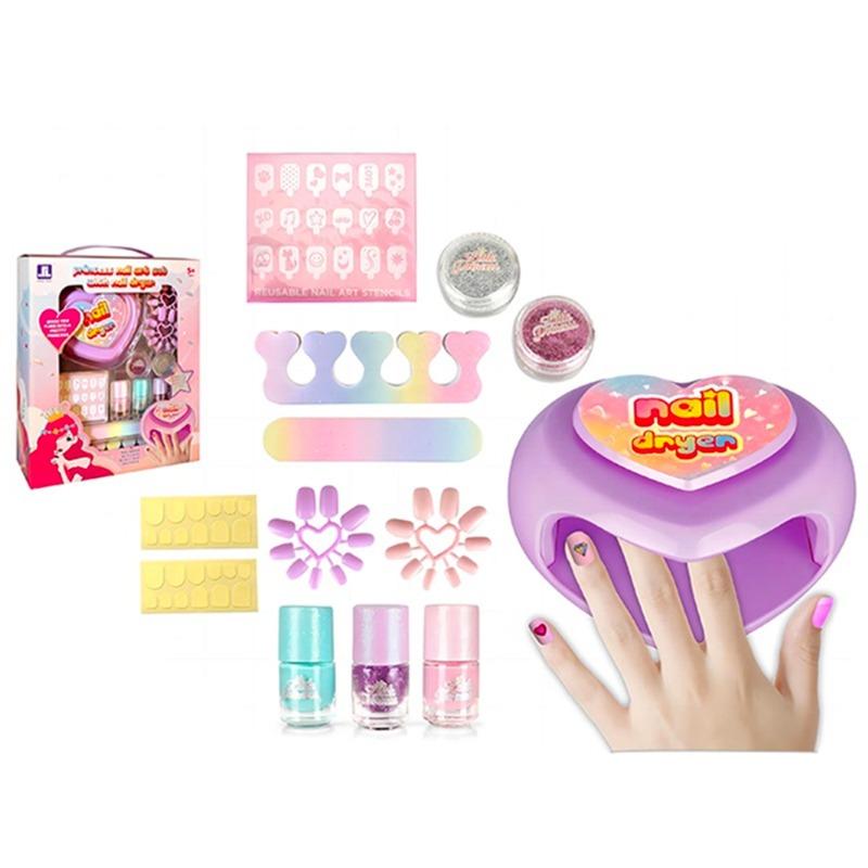 Princess Nail Art Set With Nail Dryer