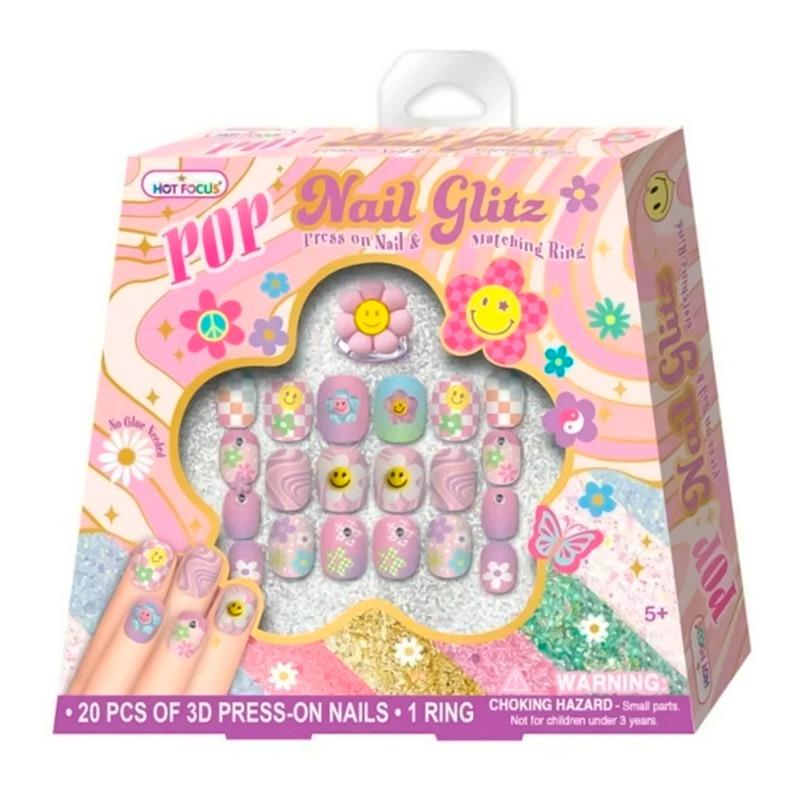 Hot Focus Pop Nail Glitz Unicorn