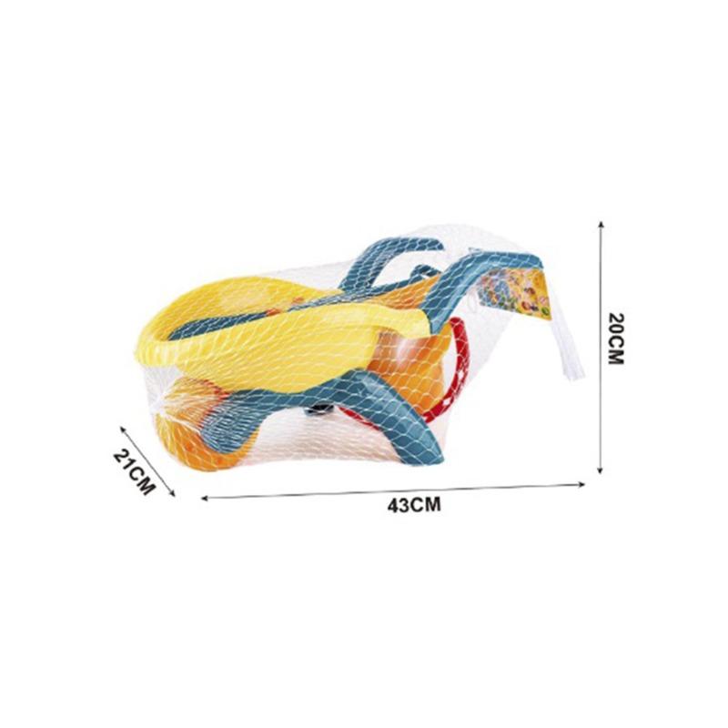 موندو - مجموعة لعب عربة الشاطئ اليدوية 9 قطع