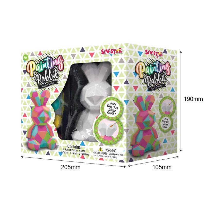 Mogtoy Painting Rabbit Plaster Coloring Set