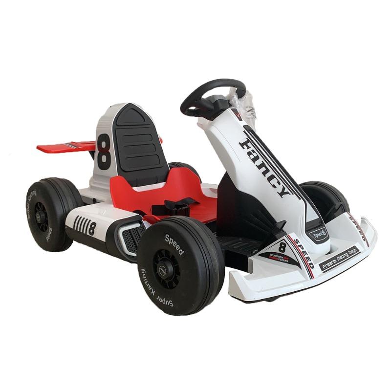 Racing Car Bluetooth Battery Operated with Light and Music - Yellow