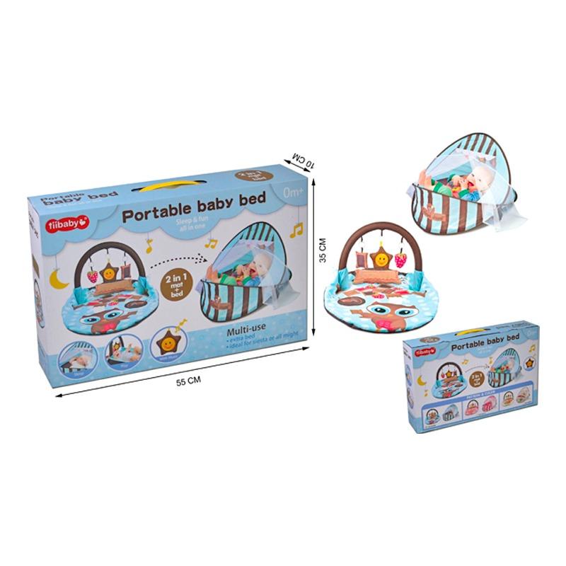 Tiibaby 2in1 Portable Baby Bed