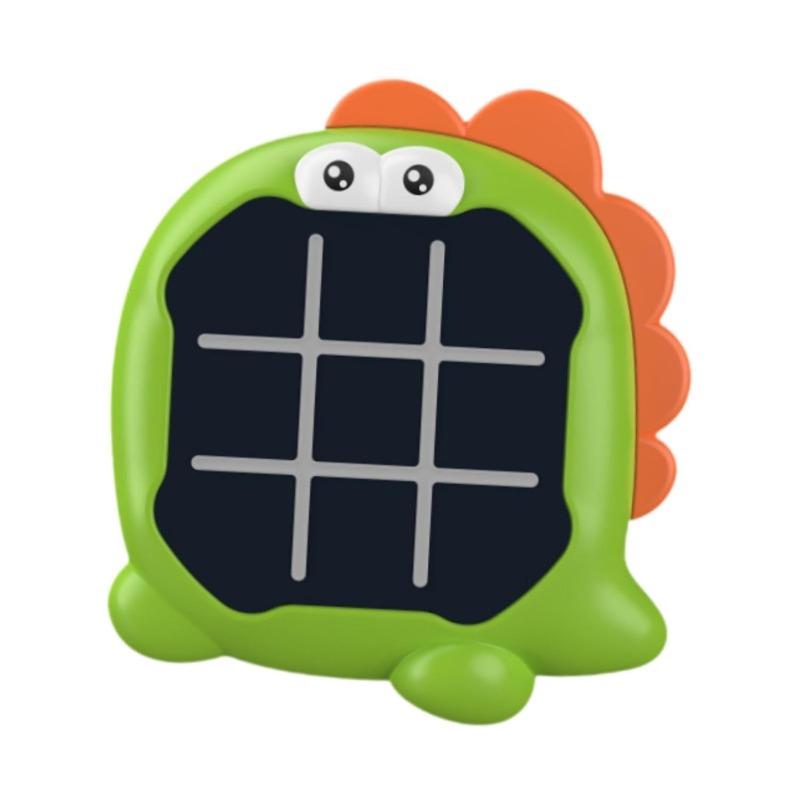 Tic Tac Toe 3 in 1 Handheld Puzzle Game Console Dino