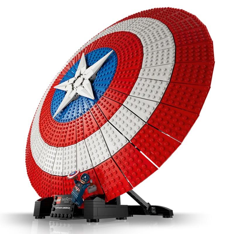 LEGO Marvel Captain America's Shield Building Blocks 76262