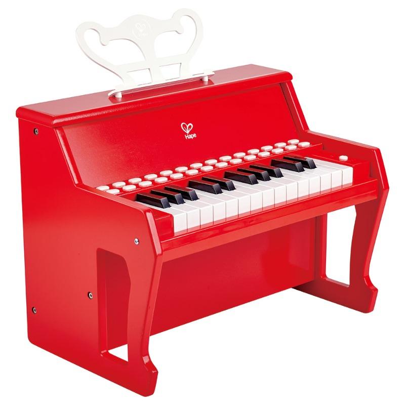 Hape Learn With Piano With Light Red