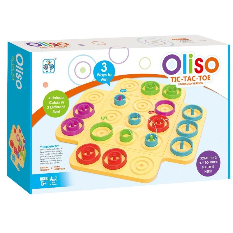O Shaped Oliso Game + Labyrinth Track Fire Engine 34pcs Bundle