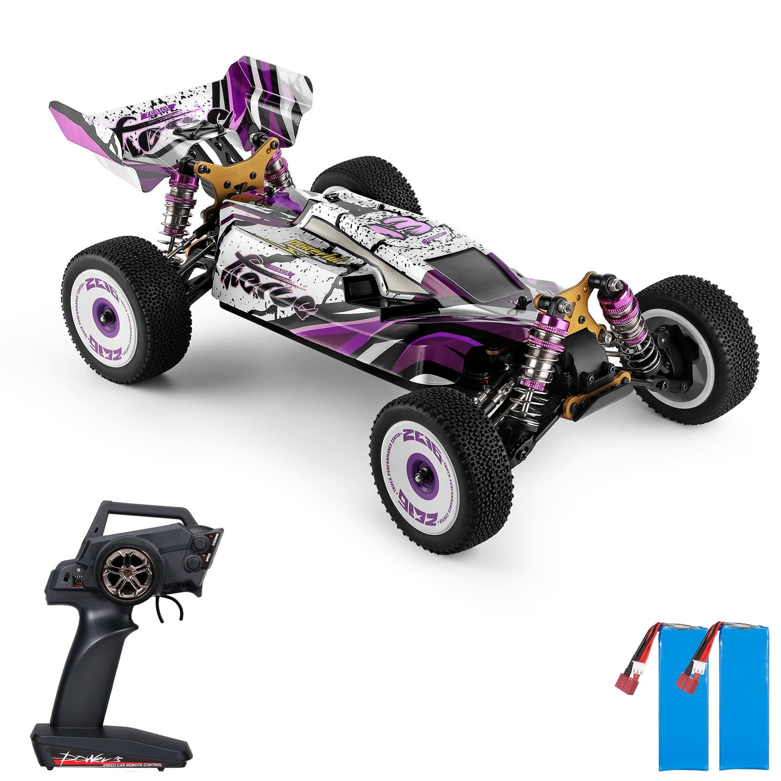 Wltoys RC High Speed 4WD Off-Road Drift Racing Car - Purple