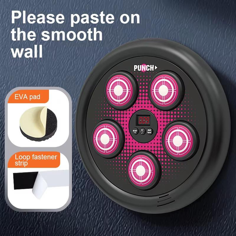 كيو مي - آلة الملاكمة الموسيقية لون وردي