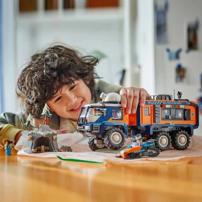 Lego City Arctic Explorer Science Lab Truck Toy Building Set 60471