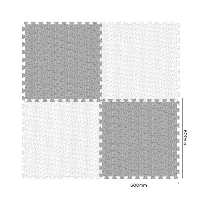 Sunta Plain Puzzle 4pcs - Grey/White