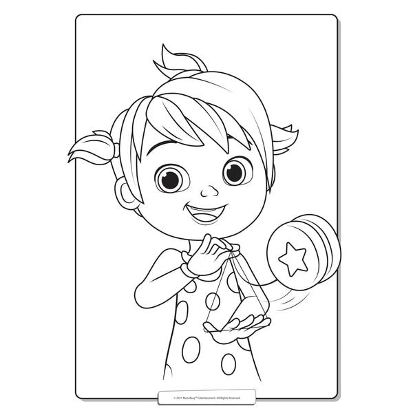 كوكوميلون -كتاب تلوين جامبو