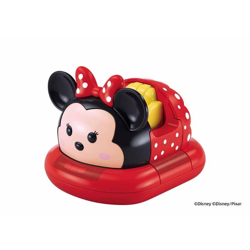 Tsum Tsum Minnie Mouse Double Recoil Bumper Car Sluban 19 Pieces