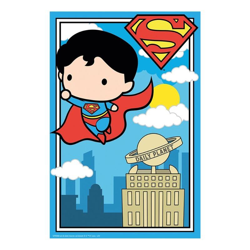DC Comics Superman Puzzle With Plush 300 Pcs