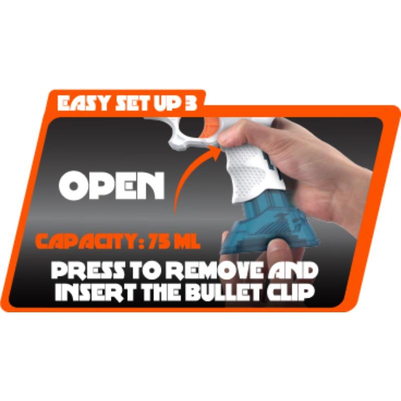 Hip Shot Pulse Caliber – Compact Electric Water Cannon
