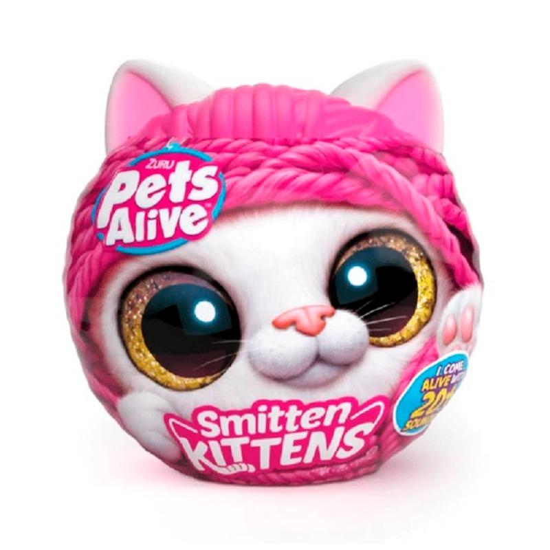 Pets Alive Smitten Kittens Interactive Plush Surprise Assorted