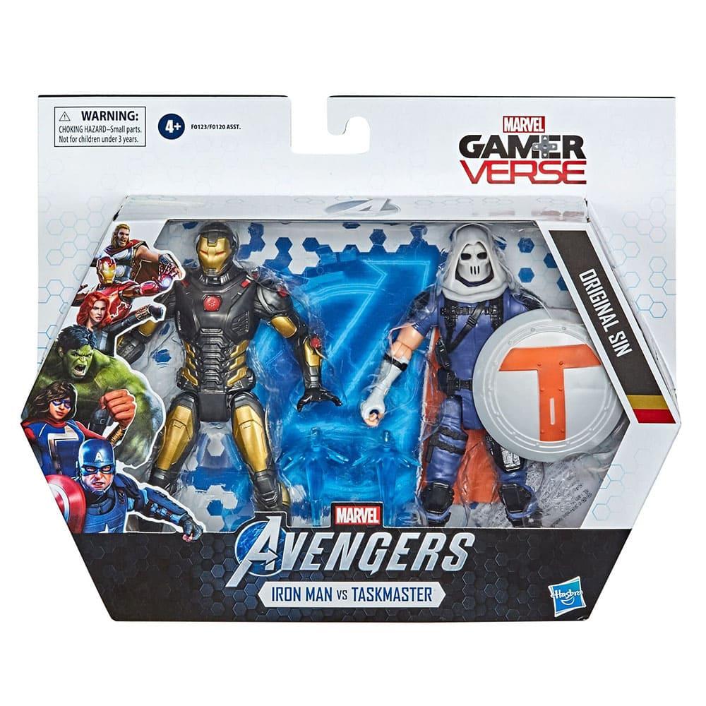 Marvel Gamerverse Ironman Vs Taskmaster Action Figure