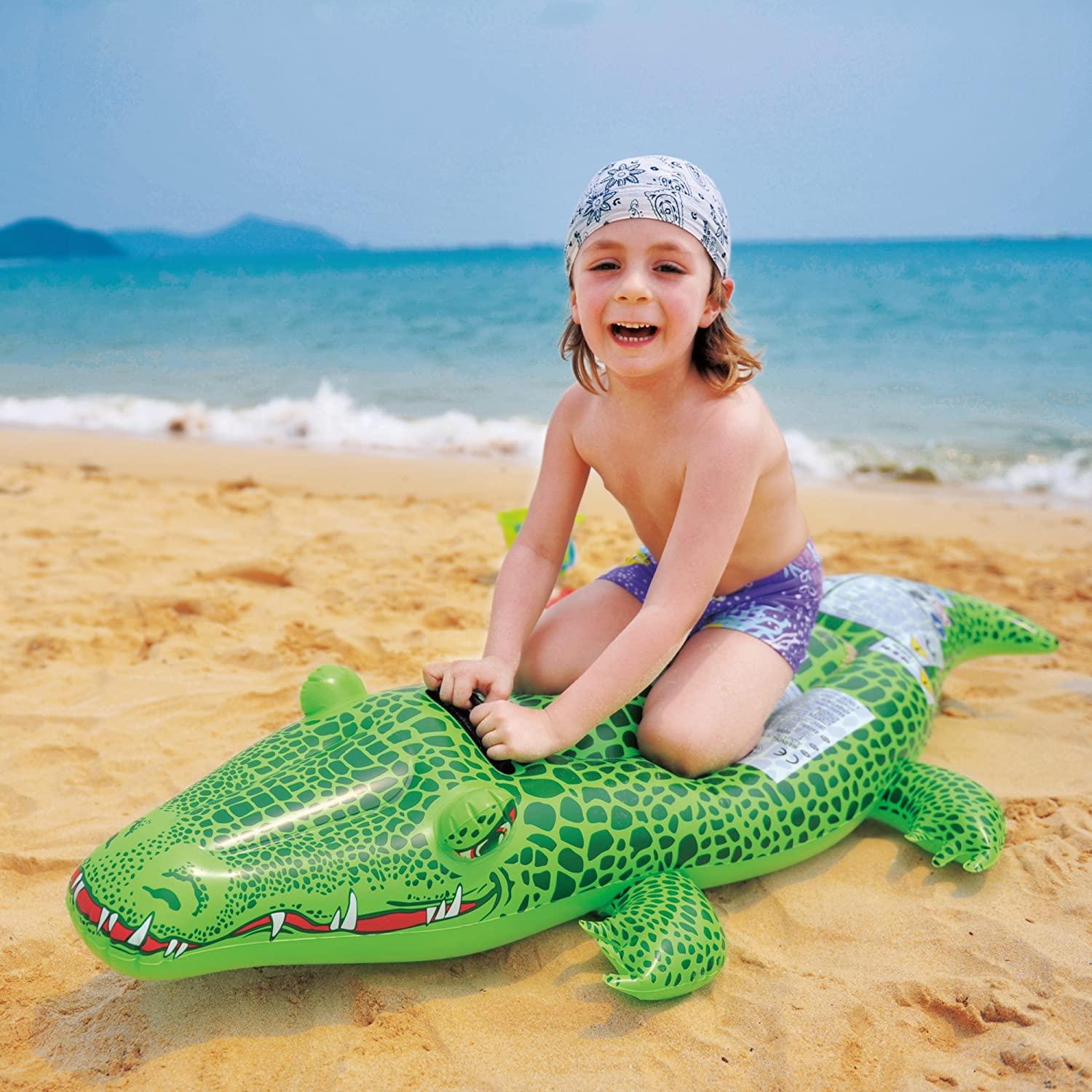 Sun Club Inflatable Crocodile Float