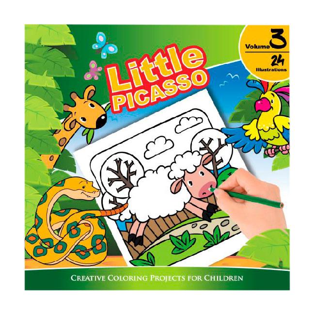 كتاب تلوين Little Picasso Vol.3