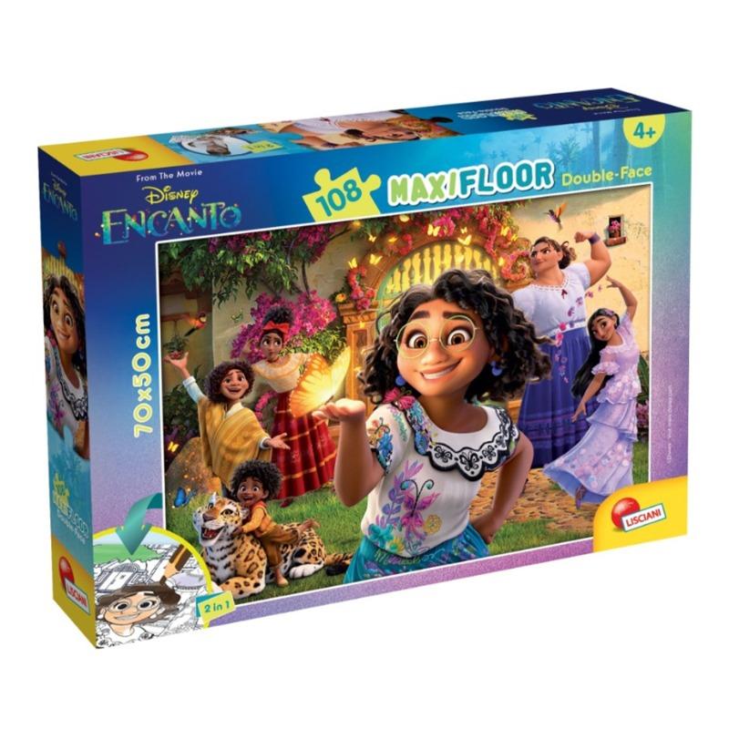 Lisciani Disney Maxifloor Double Face Puzzle Encanto