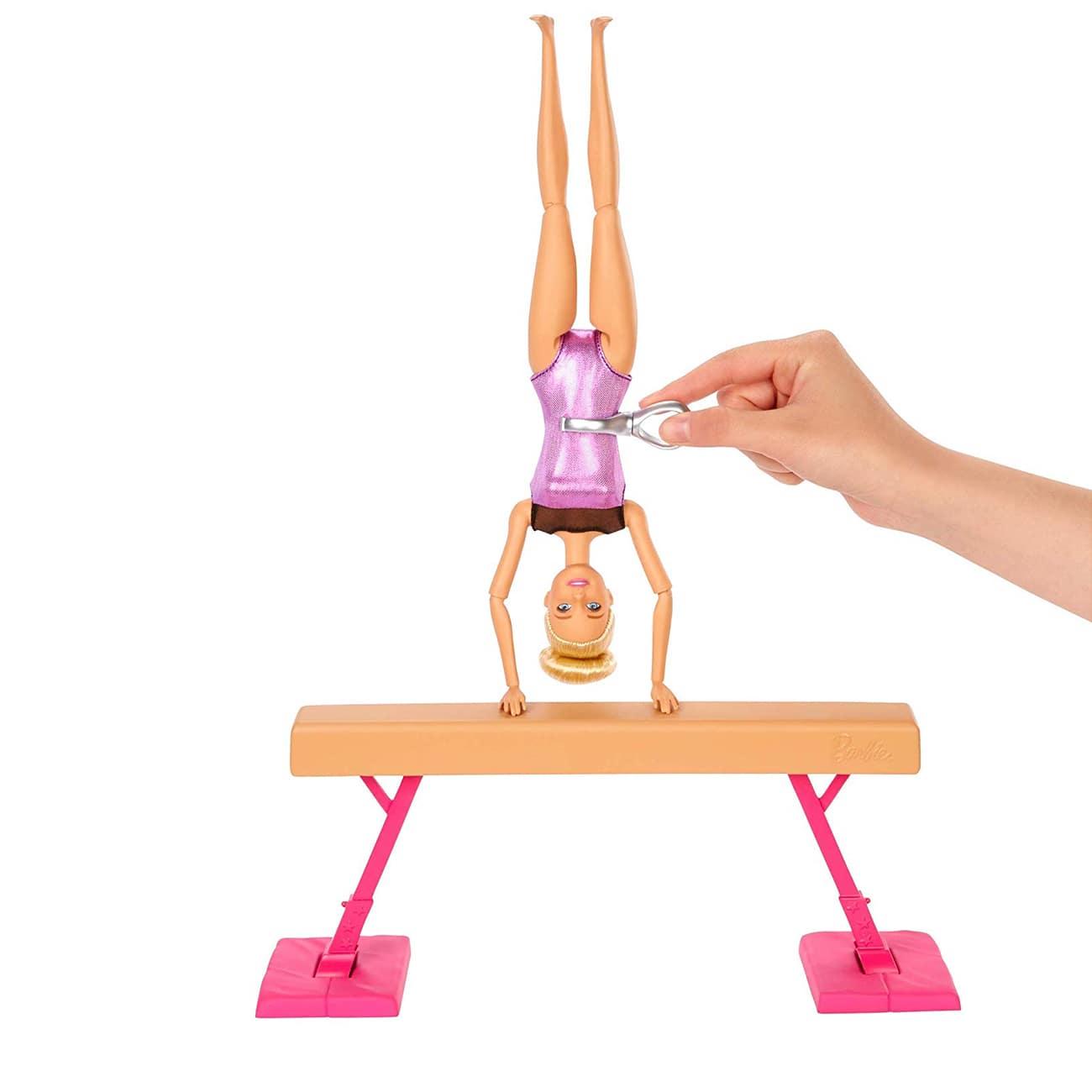 Barbie Gymnastics with Twirling Feature Balance Beam