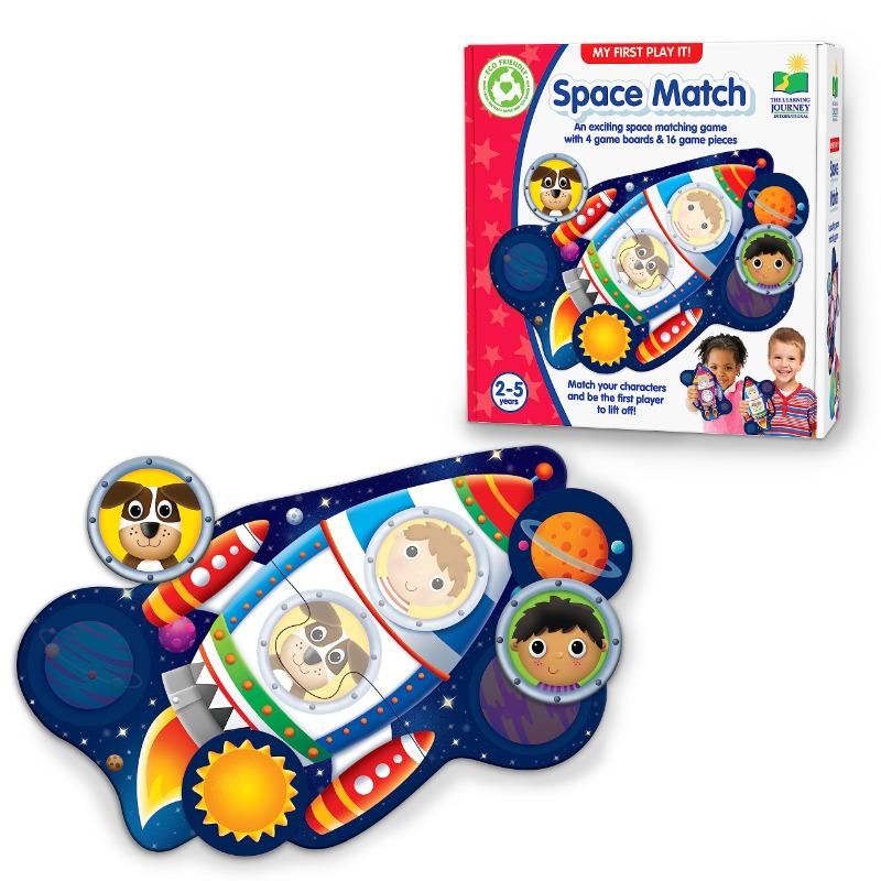 The Learning Journey My First Play It Game Space Match