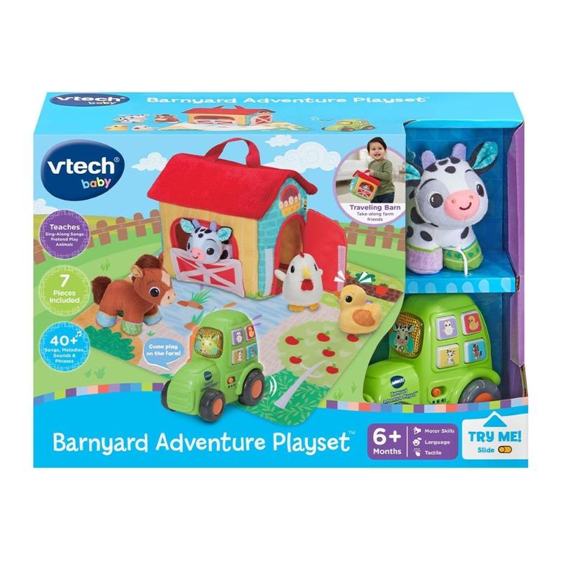 في تك - مجموعة ألعاب ناعمة على شكل حيوانات المزرعة