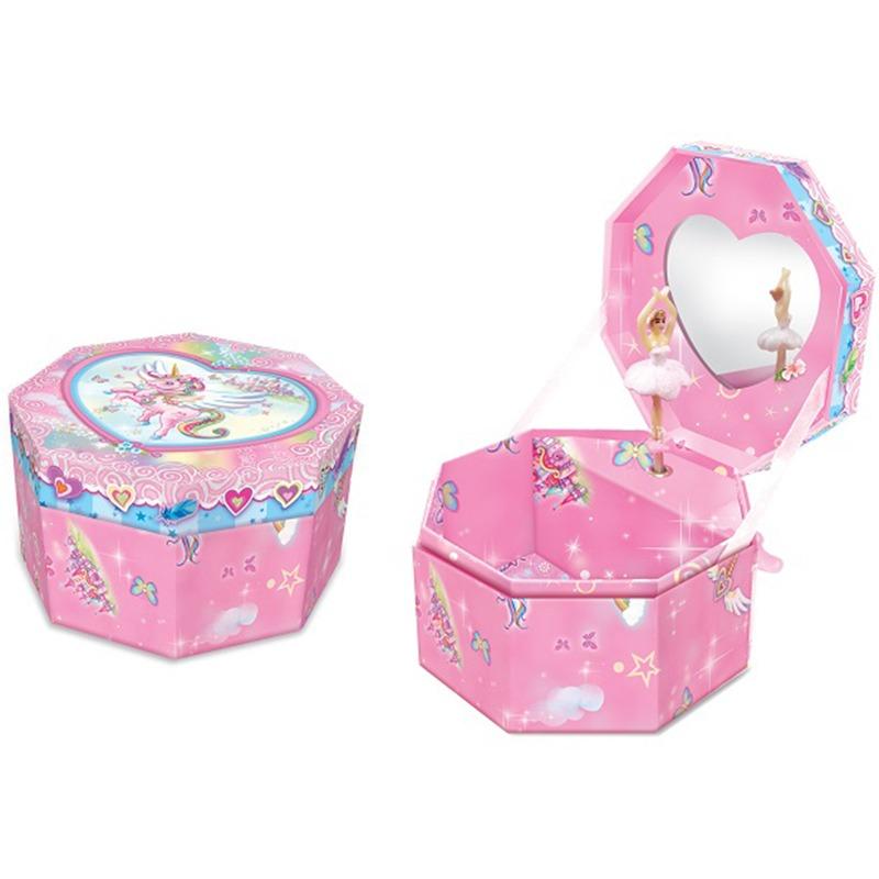 Unicorn Printed Musical Jewelry Box