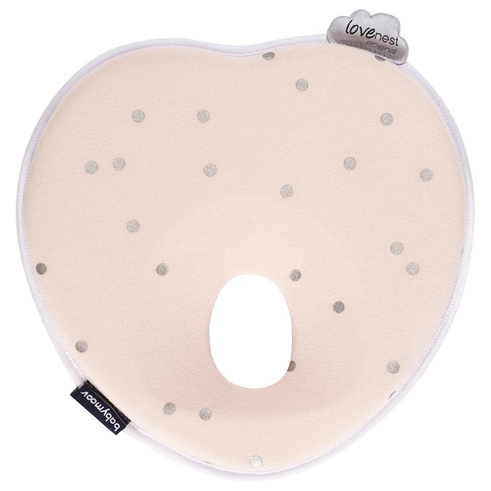 بيبي موف - وسادة مسند رأس الأطفال لوفنيست وردي