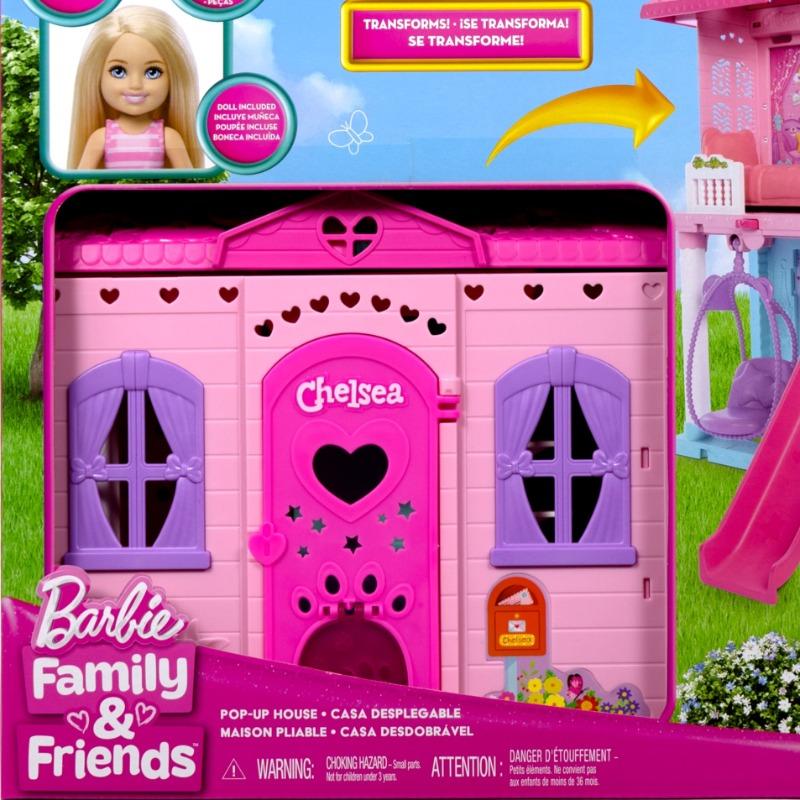 Barbie Chelsea Pop-Up Doll House Playset