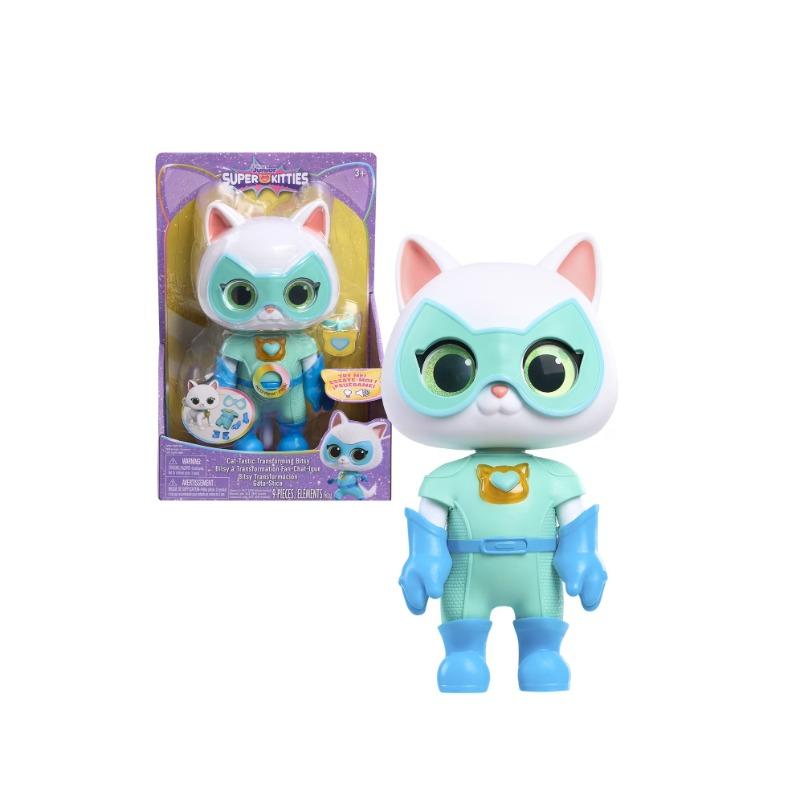 ديزني - دمية بيتسي ديزني جونيور سوبر كيتيز كات تاستيك للأطفال