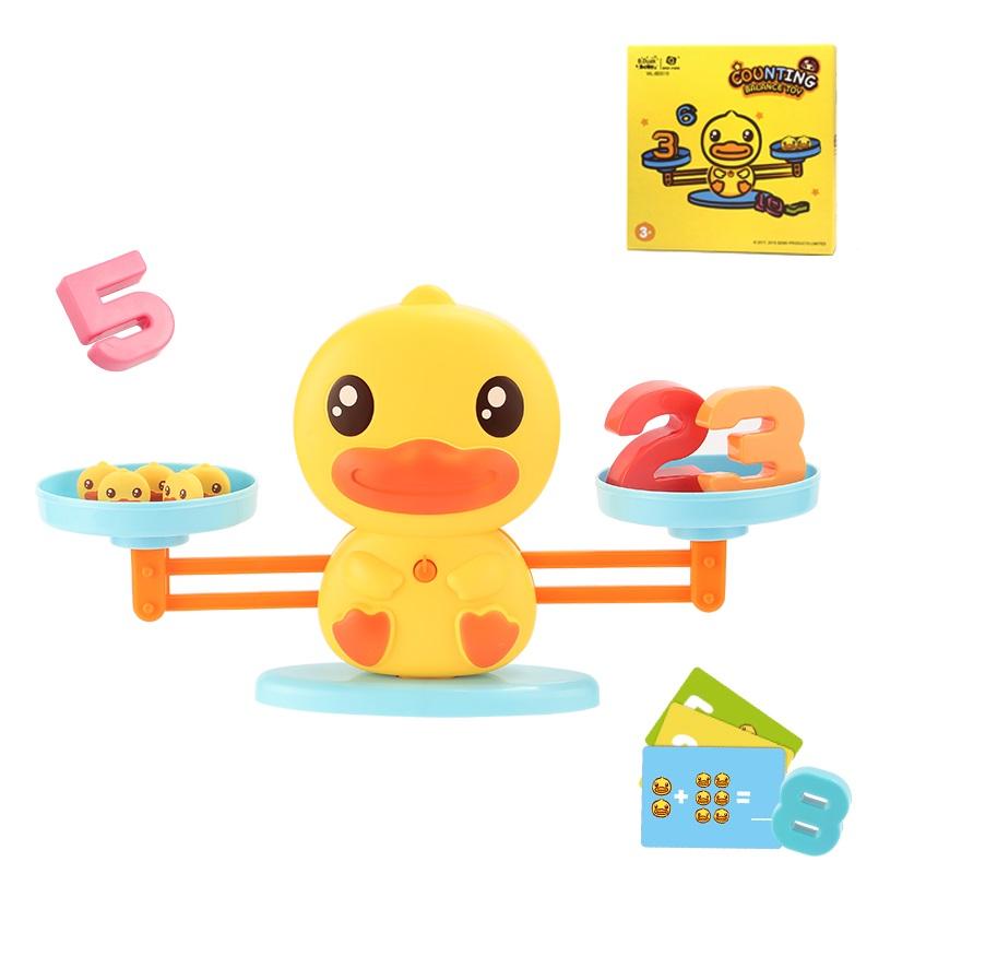 B Duck Baby Weighing Scale Counting And Balance Toy