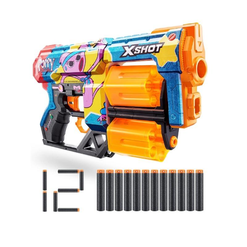 X-Shot Skins Dread Poppy Playtime 12Darts S1 -Multi Color