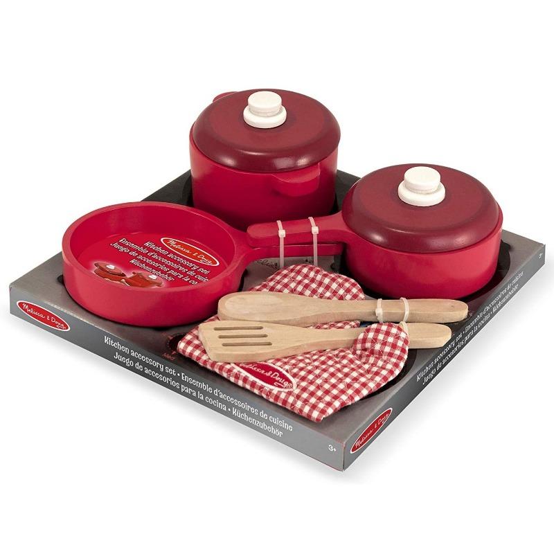 Melissa And Doug Deluxe Wooden Kitchen Accessory