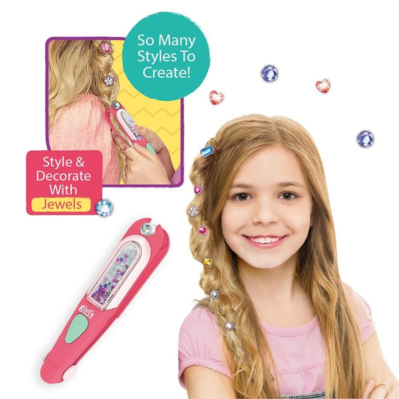 مجموعة أدوات العناية بالشعر وتصميم الجواهر