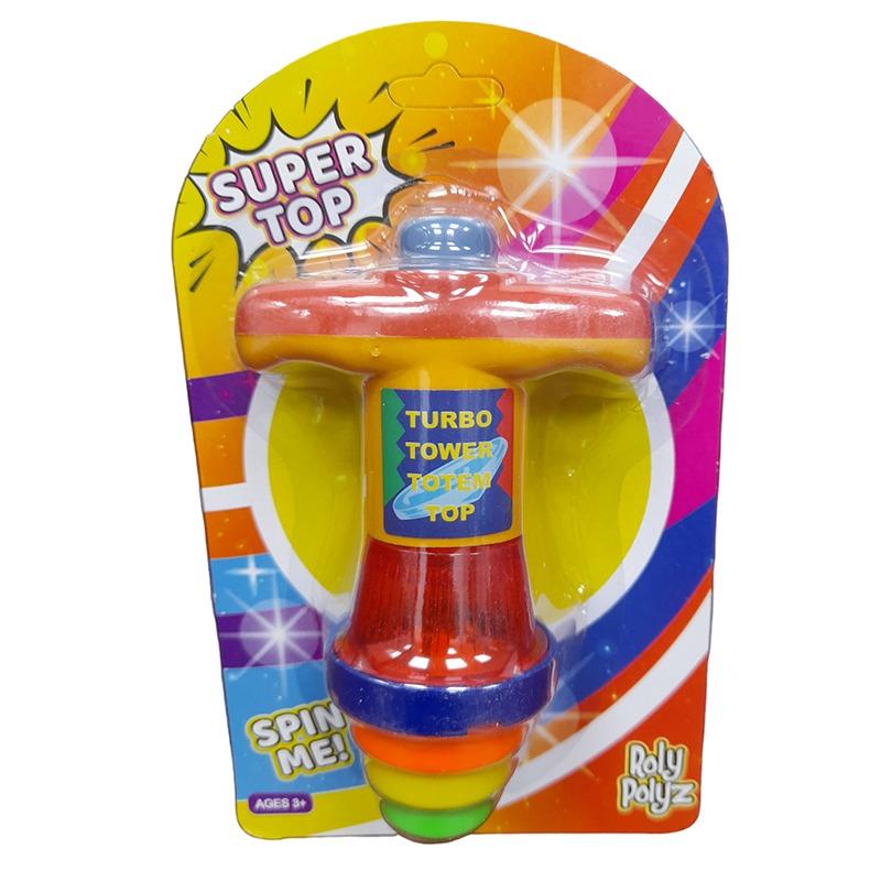 Roly Polyz Super Light Up Spinning Top