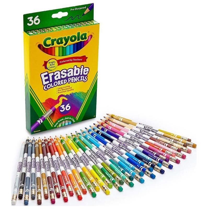 Crayola Erasable Colored Pencils- 36 CT