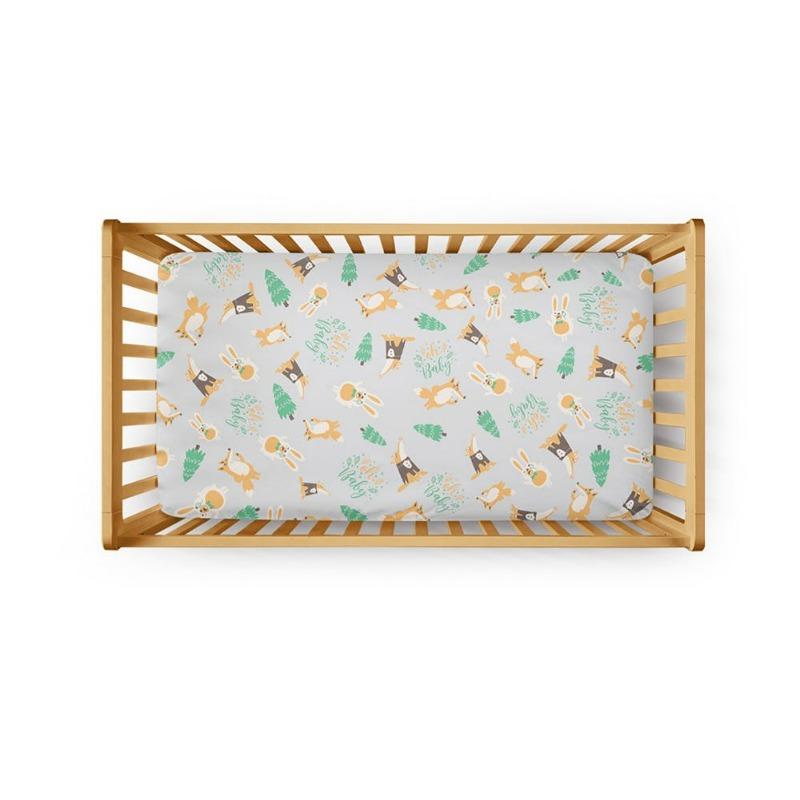 ملاءة سرير الطفل القطنية من رابيتات - تصميم يحيط بمرتبة السرير