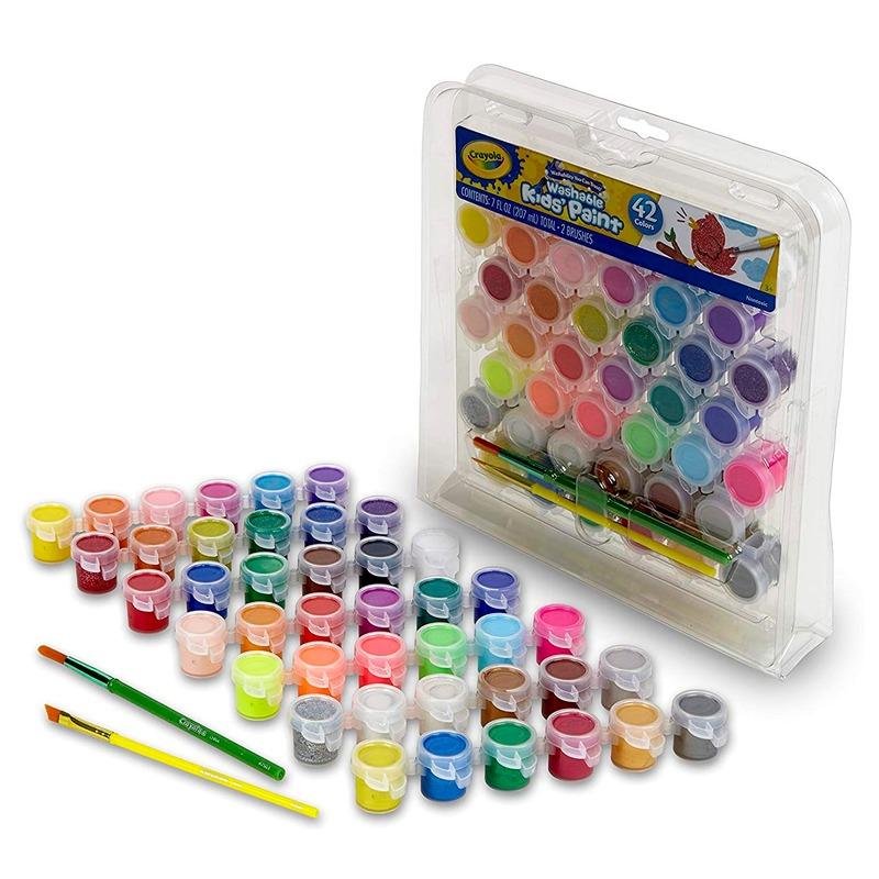 Crayola Kids Washable Paint Set -42 Color