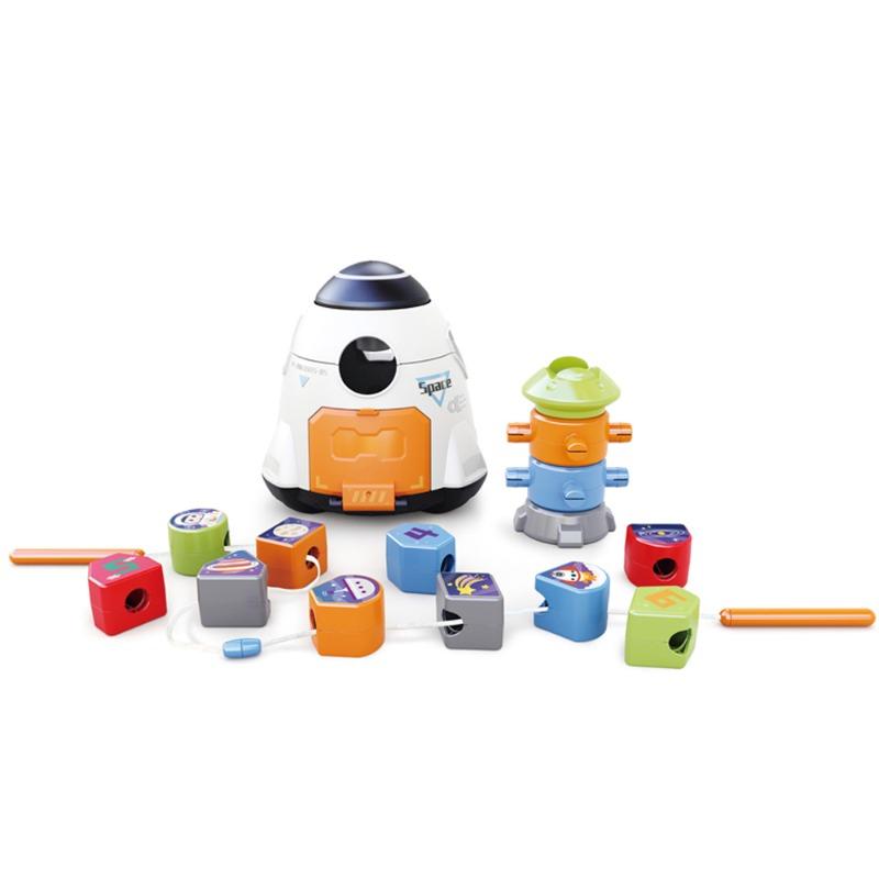 Hola Magic Toy Spaceship Shape Sorter Building Set