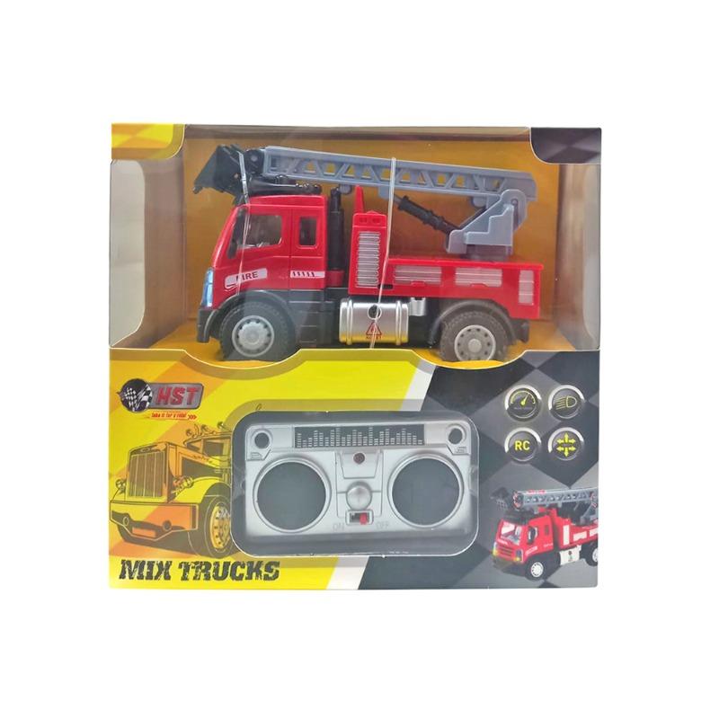 Hst 1:64 Four Way Remote Control Truck Red