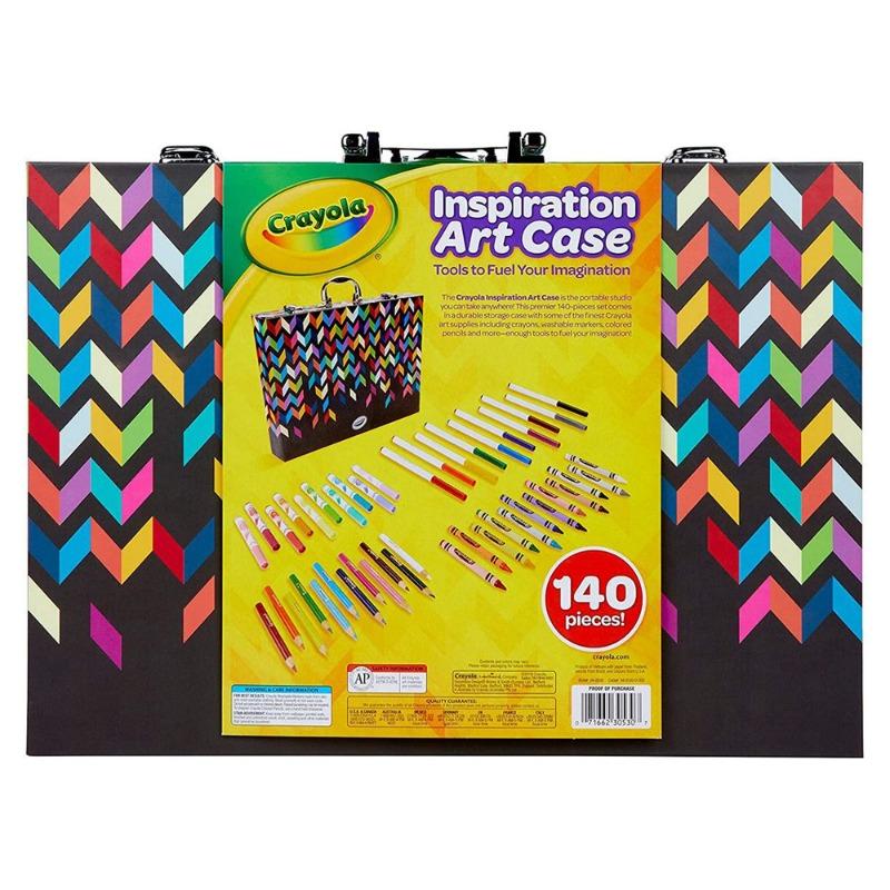 كرايولا - مجموعة إلهام الفن 140 قطعة لون أبيض