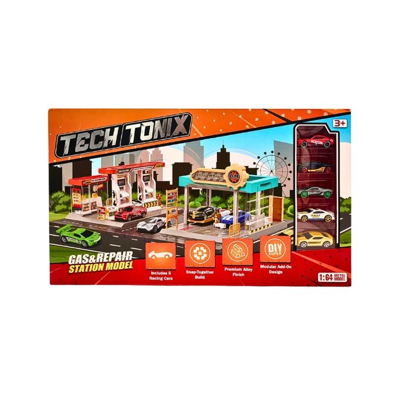 TechTonix Gas & Repair Station Playset