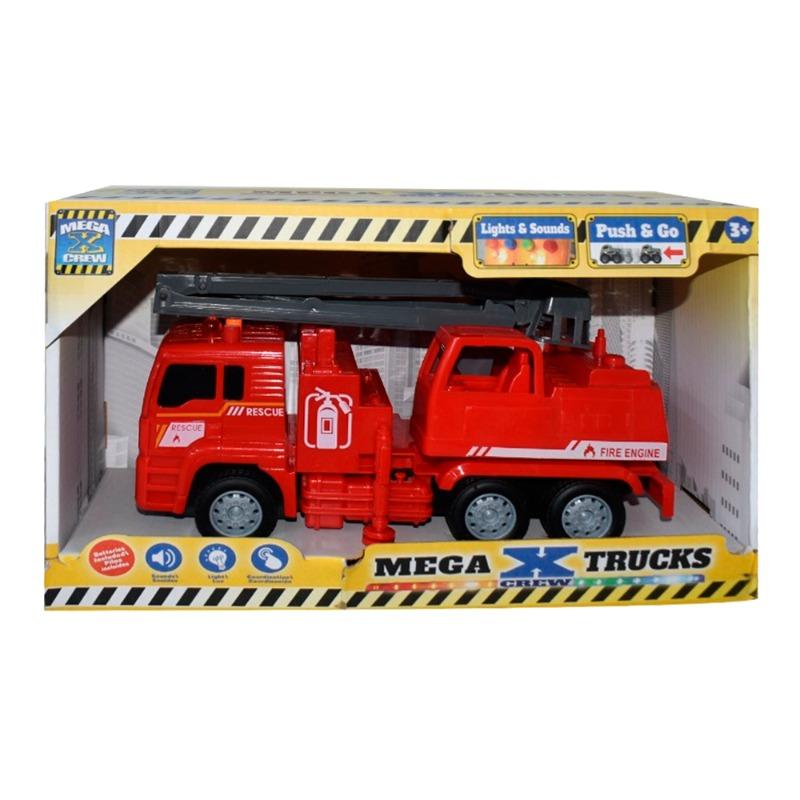 Chamdol Fire Truck With Sounds And Lights -Red
