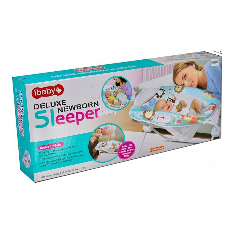 IBaby Deluxe Newborn Sleeper - Blue