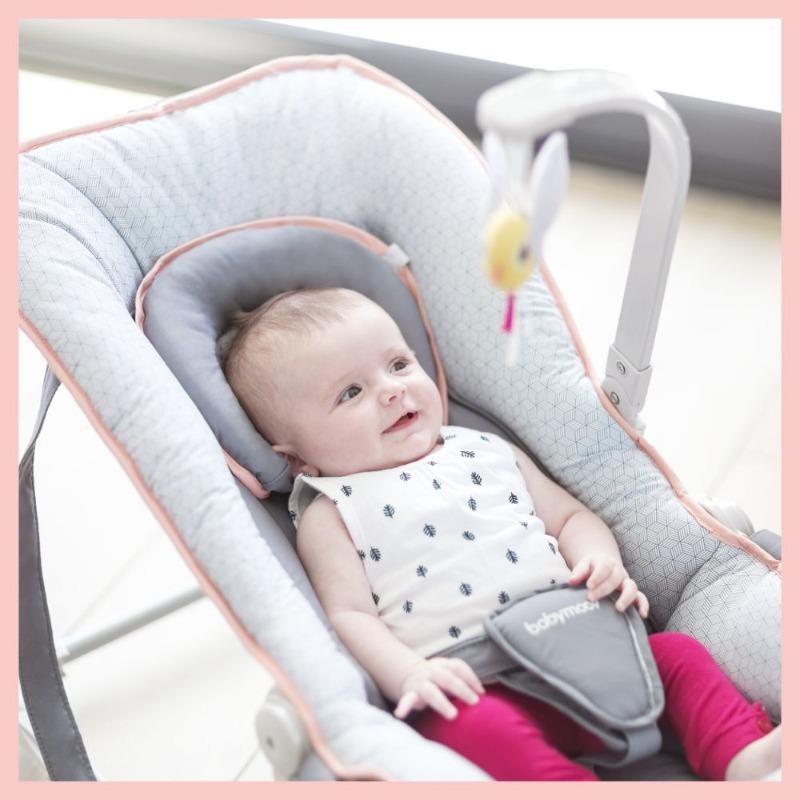 Babymoov Graphik Bouncer Rocker Recining and Cosy Seat