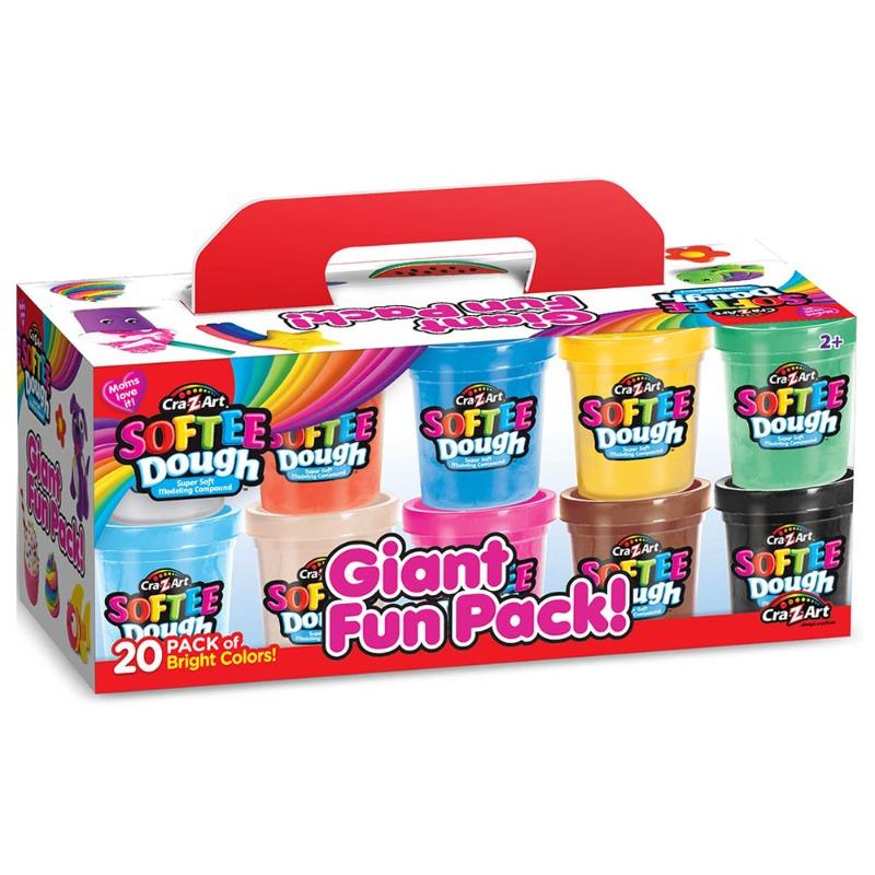 Cra-Z-Art Softee Dough Modeling Compound Giant Fun Pack