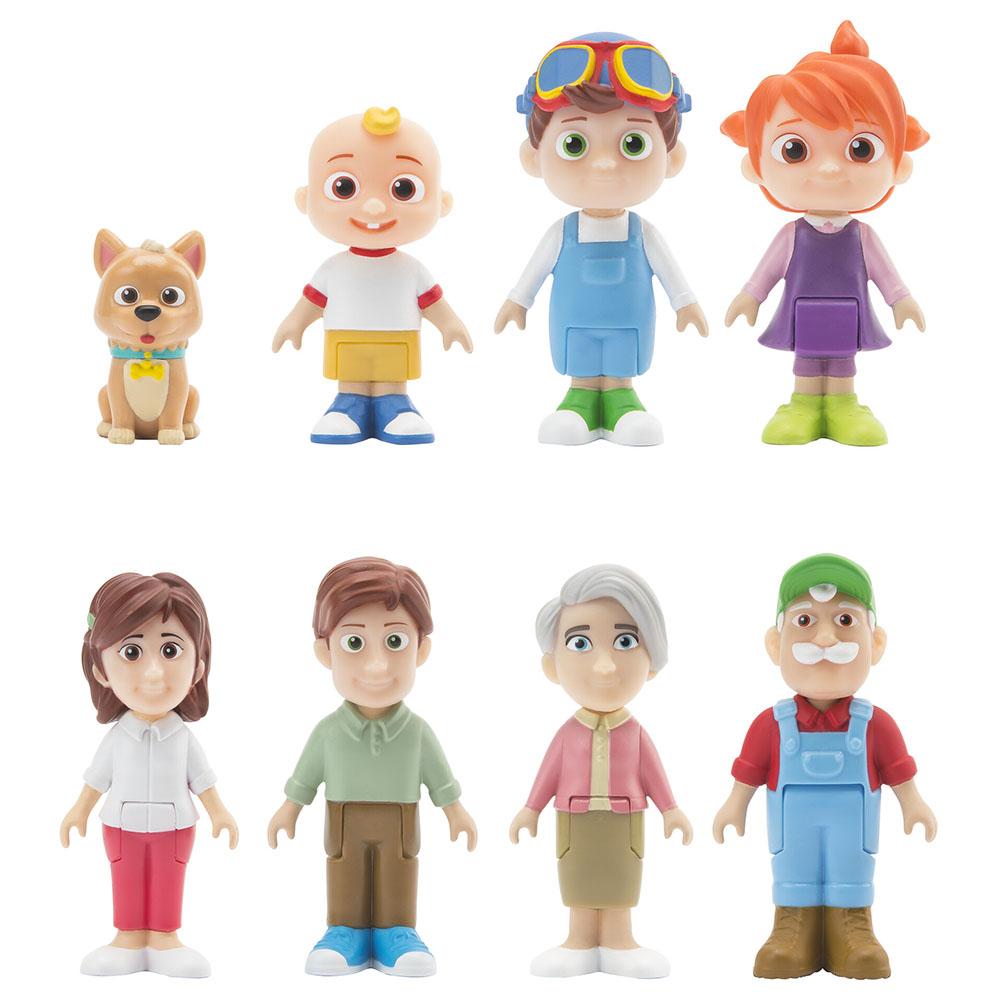 Cocomelon Family Set Figures - 8 Pack